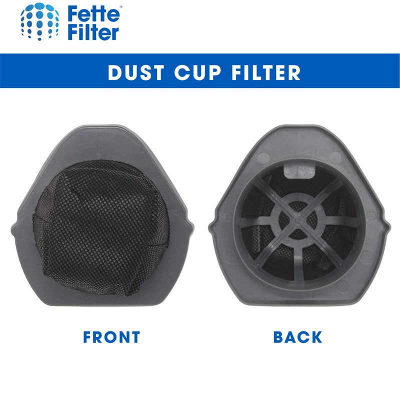 Fette Filter - Dust Cup Filter Compatible with Shark Cordless Pet Perfect Lithium-Ion Handheld Vacuums Models LV800 LV801 LV801C Compare to Part # XDCF800. (Pack of 6) - Image 4